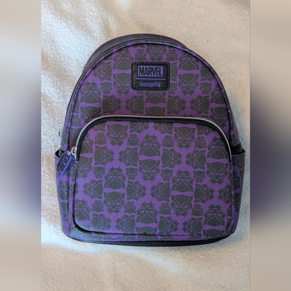 Marvel Loungefly Purple and Black Backpack
